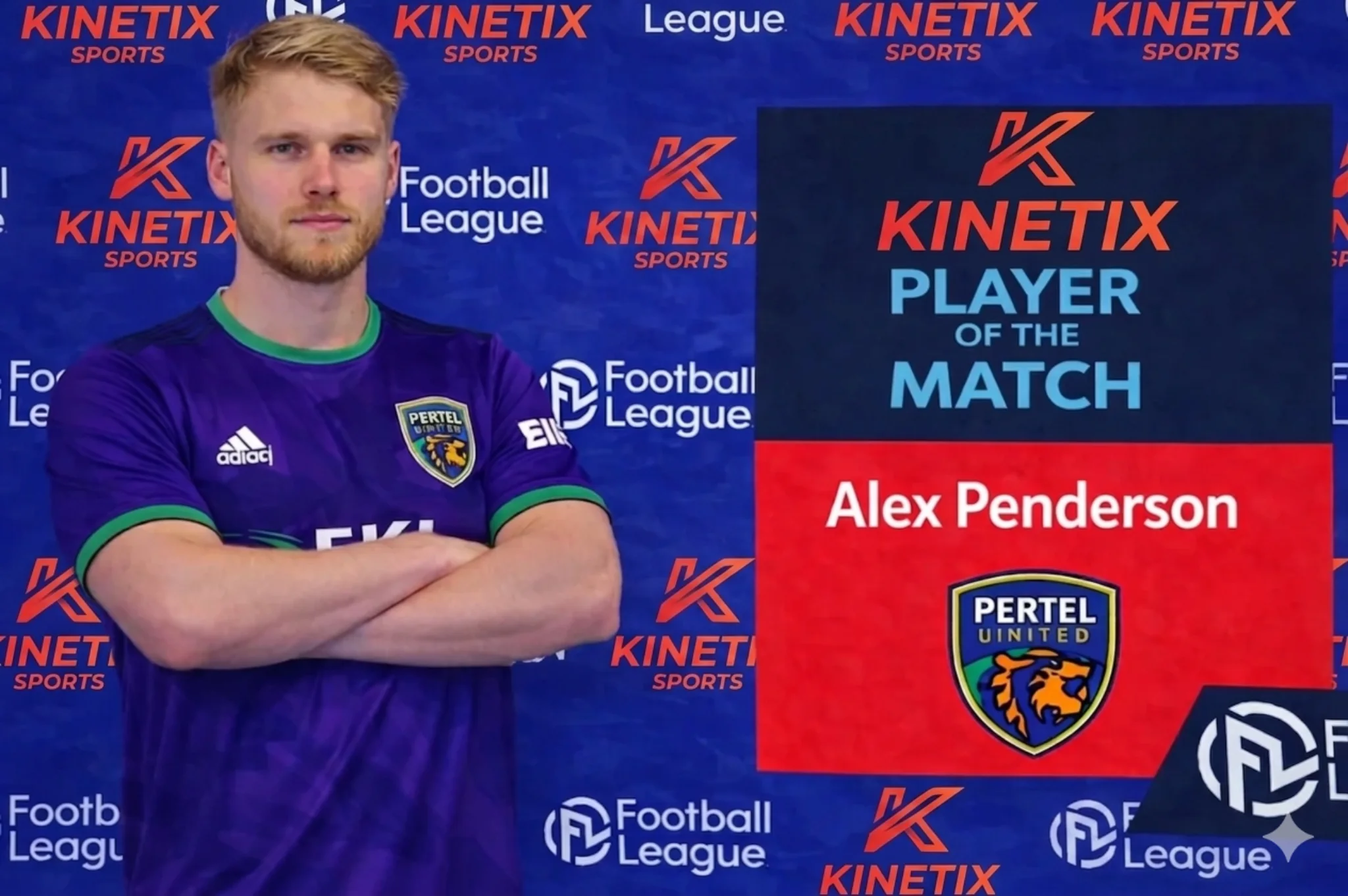 Player of the Match branded in game integration example